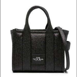 Marc Jacobs Glitter Black Tote Bag